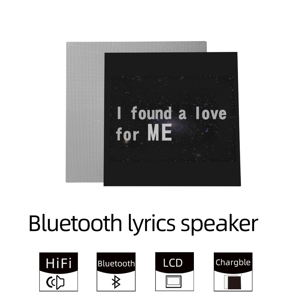 Bluetooth Lyrics Speaker