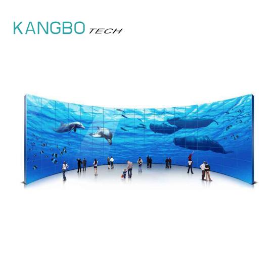 Video wall curvo oled de 55 pulgadas fhd r1000 video wall de pantalla flexible 0.88 1.7 3.5mm 