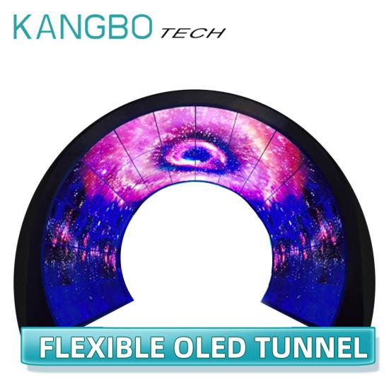 De 55 pulgadas Flexible OLED Curvo del Túnel LG OLED Pantalla Túnel 